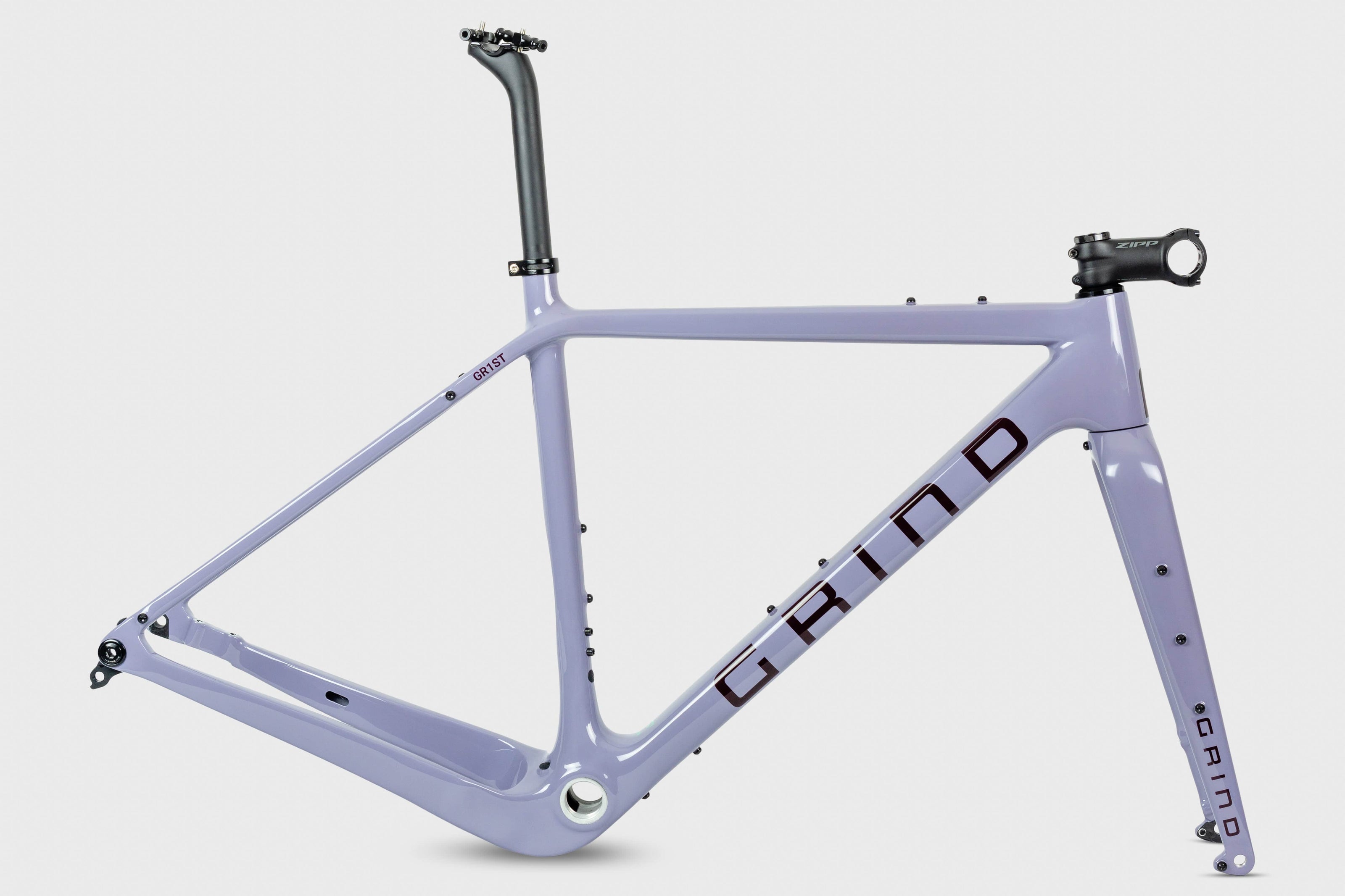 GRIND GR1ST CARBON GRAVEL FRAMESET UDH BSA CUSTOM PAINTED